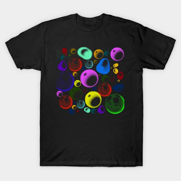 Bubbles, Bubbles, Bubbles T-Shirt by tommysphotos